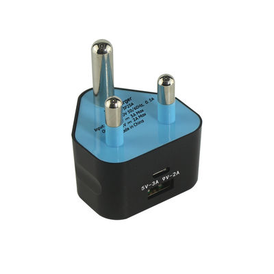 Ηλεκτρονική συσκευή φόρτισης USB με θύρα USB-C και USB-A 5V 3.4A