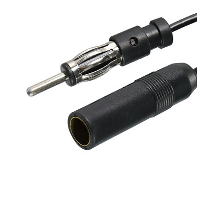 Καλώδιο επέκτασης κεραίας αυτοκινήτου DIN από αρσενικό σε θηλυκό για στερεοφωνικό AM FM