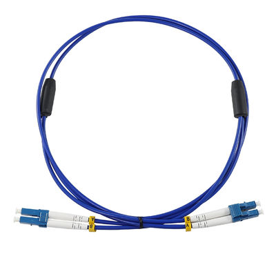 Δικτυακό δίκτυο LC προς LC Duplex OM3 Multimode Fiber Patch Cable 50/125μm