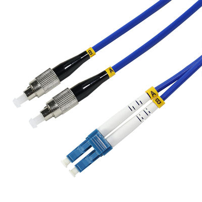 Δικτυακό δίκτυο LC προς ST Duplex OM3 Fiber Patch Cable 50/125μm