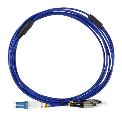 Δικτυακό δίκτυο LC προς ST Duplex OM3 Fiber Patch Cable 50/125μm