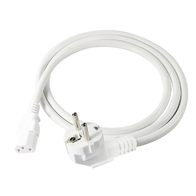 ΕΕ 3-Pin Plug to IEC C13 Power Cord - Ευρωπαϊκό καλώδιο ηλεκτρικής ενέργειας για υπολογιστή, οθόνη, εκτυπωτή, προσαρμογέα, 250V 10A