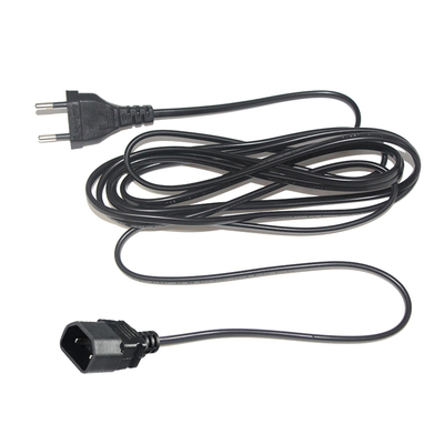 Καλώδιο ρεύματος EU Plug σε IEC C18 2-Pin Ευρωπαϊκό AC για αντάπτορα Laptop, Ενισχυτή ήχου, Προβολέα, Εκτυπωτή, 250V 2.5A