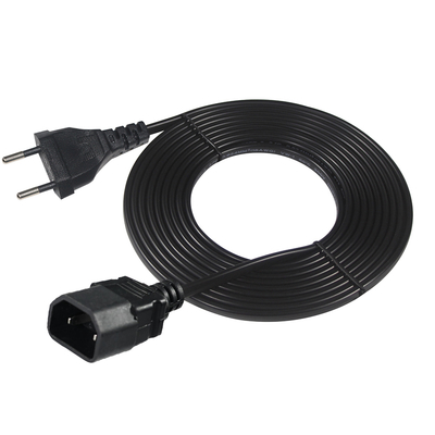 Καλώδιο ρεύματος EU Plug σε IEC C18 2-Pin Ευρωπαϊκό AC για αντάπτορα Laptop, Ενισχυτή ήχου, Προβολέα, Εκτυπωτή, 250V 2.5A