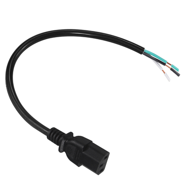 IEC C13 σε καλώδιο ηλεκτρικής ενέργειας 10A 250V για PDU διακομιστή