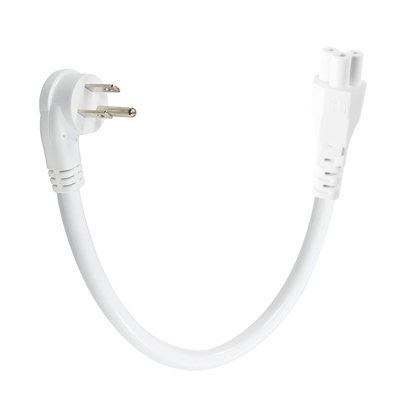 NEMA 5-15P έως IEC C5 Δικτύωμα ηλεκτρικής ενέργειας Cloverleaf 3-prong US καλώδιο εναλλασσόμενου ρεύματος για προσαρμογέα φορητού υπολογιστή, φορητού υπολογιστή, εκτυπωτή, 125V 10A