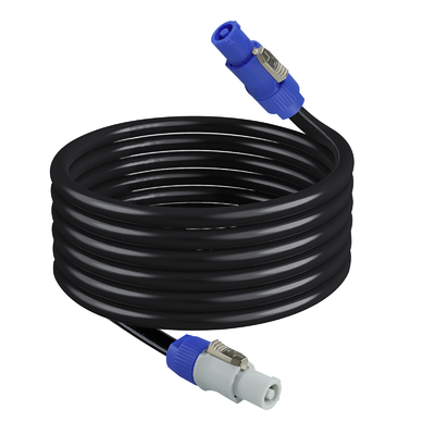Καλώδιο επέκτασης PowerCON -3-Pin Locking AC Power Cord για φωτισμό σκηνής, ηχητικό εξοπλισμό, διανομή ισχύος εκδηλώσεων