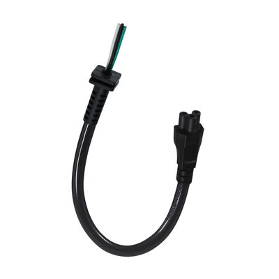 Καλώδιο ισχύος IEC C5 έως SR με ελάφρυνση της τάσης για προσαρμοσμένη καλωδίωση