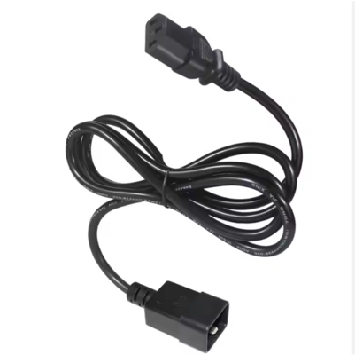 Καλώδιο διαχωριστή ισχύος C20 σε Διπλό C13, 250V 15A, Καλώδιο επέκτασης IEC 60320 για PDU/Κέντρο δεδομένων/Διακομιστή