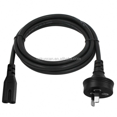 AU 2Pin προς IEC C7 Δυναμικό καλώδιο H03VV-F 0,75mm2 Χαλκό