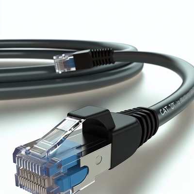 10ft Cat6 UTP LAN καλώδιο 24AWG Bare Copper RJ45 σύνδεσμος