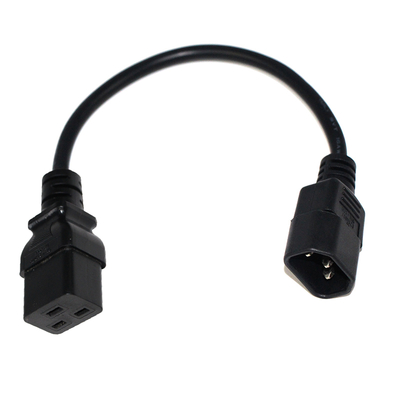 Καλώδιο ρεύματος IEC C19 σε C14 18-14AWG PVC Jacket