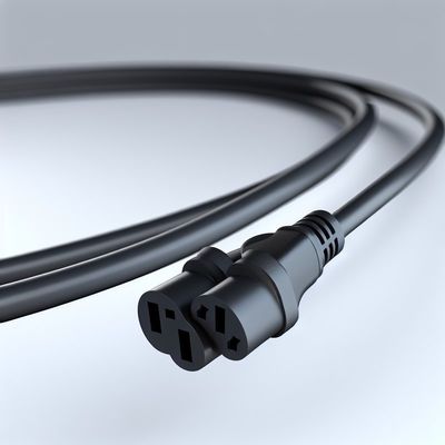 16 AWG C13 Y Splitter Power Cord 10 FT UL Καταχωρημένο