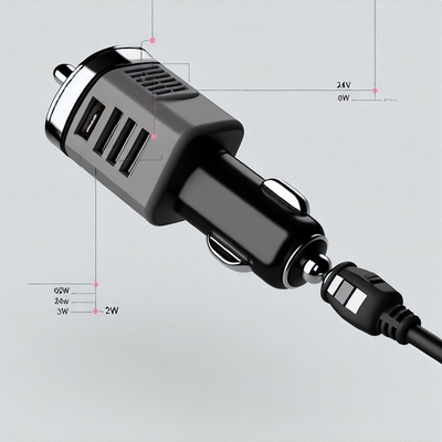 Καλώδιο αντάπτορα αυτοκινήτου USB 5V σε 12V με υποδοχή αναπτήρα