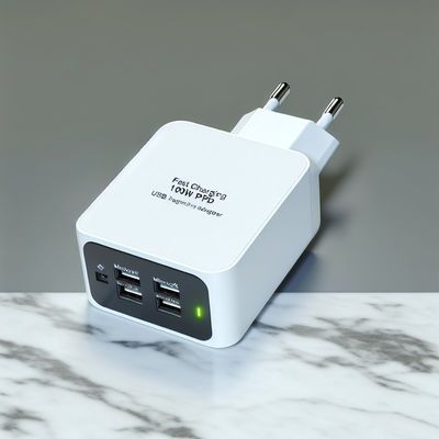 100W GaN USB-C PD Γρήγορος Φορτιστής με US Plug