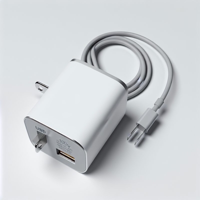 Φορτιστή τοίχου GaN 100W με διπλή πρίζα USB-C και USB-A US