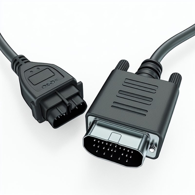Υπόδειγμα: Διάταξη OBD-II προς DB9 Διαγνωστικό καλώδιο προσαρμογής 16-pin αρσενικό σε 9-pin