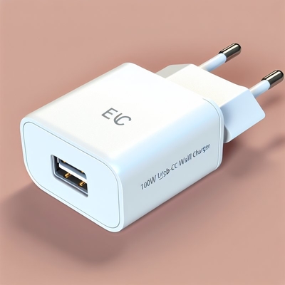 Φορτιστής τοίχου USB-C 100W EU για φορητούς υπολογιστές και κινητές συσκευές