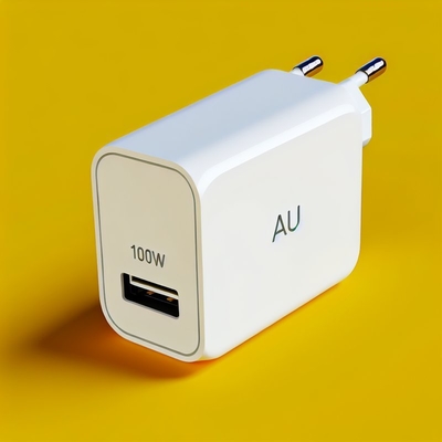 Φορτιστής GaN USB-C 100W με βύσμα AU 2 ακίδων για φορητούς υπολογιστές