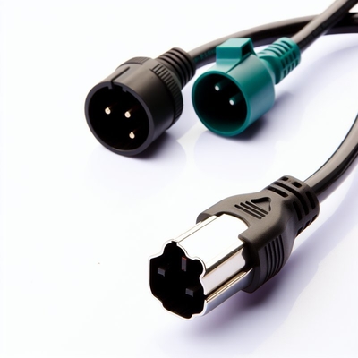 UK 3Pin έως 2x IEC C13 Σχοινί ρεύματος H05VV-F 0,75mm2