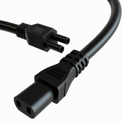 Καλώδιο τροφοδοσίας IEC C5 σε C14 1.8m 16AWG Μαύρο Καλώδιο Υπολογιστή