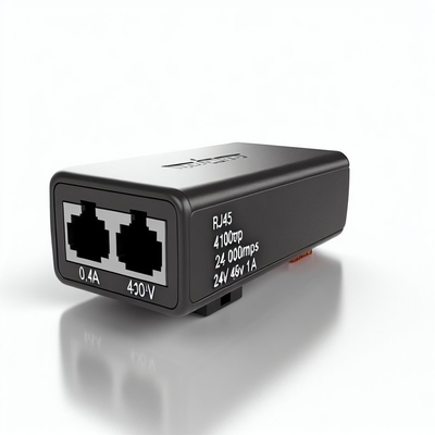 0.4A 1000Mbps POE Enjector Splitter 12V 24V 48V Power Over Ethernet Adapter