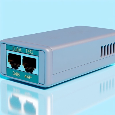 0.4A 1000Mbps POE Enjector Splitter 12V 24V 48V Power Over Ethernet Adapter