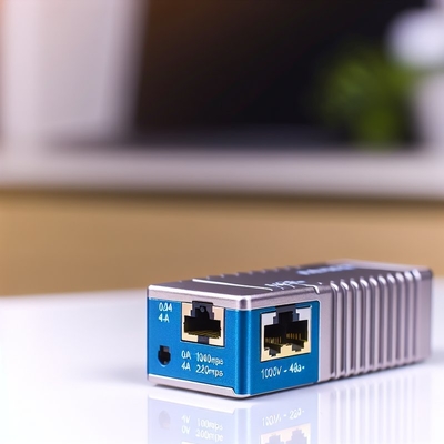 0.4A 1000Mbps POE Enjector Splitter 12V 24V 48V Power Over Ethernet Adapter