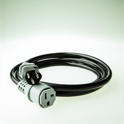 NEMA 5-15 έως IEC C15 Διάταξη ισχύος 16AWG-18AWG για υπολογιστές