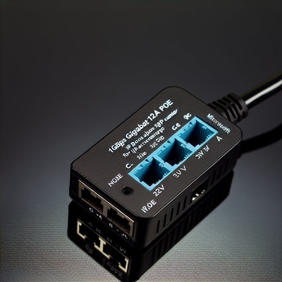 12V Gigabit PoE Splitter Adapter για IP Κάμερες IEEE 802.3af/at