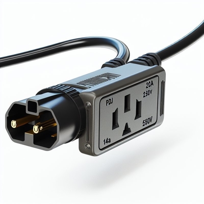 Καλώδιο τροφοδοσίας C19 σε C20 20A Heavy Duty 250V 0.8M PVC