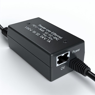 24V 0.5A 12V 1A POE Injector Adapter για κάμερα CCTV IP