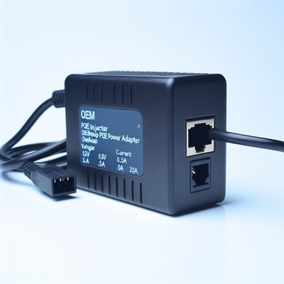 48V POE Injector Splitter με 2 θύρες Ethernet 10/100/1000Mbps