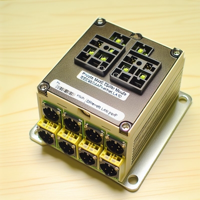 48V έως 24V 12V 5V POE Splitter με 2 θύρες RJ45 1Gbps
