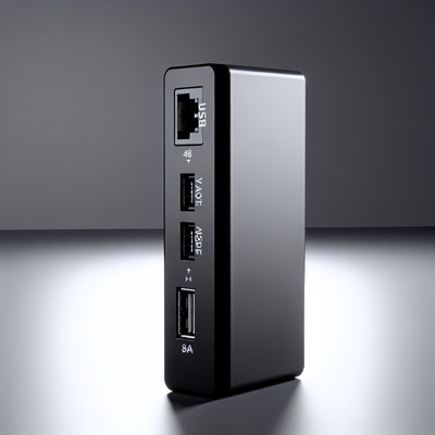 48V έως 12V POE Splitter IEEE802.3af με RJ45 και καλώδιο συνεχούς ρεύματος