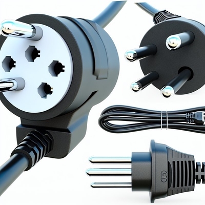 Καλώδιο ρεύματος EU Schuko 250V 16A H05VV-F 3G0.75mm2 με γυμνά άκρα