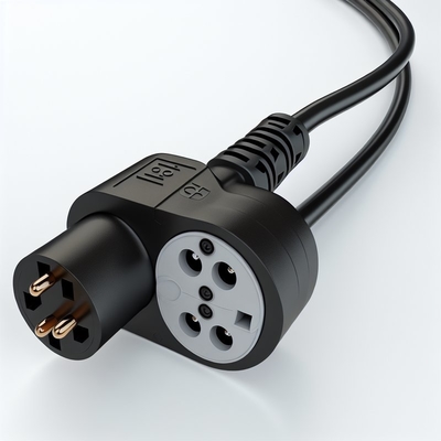 EU Schuko Plug για 3X C19 θηλυκό καλώδιο παροχής ηλεκτρικής ενέργειας 16A