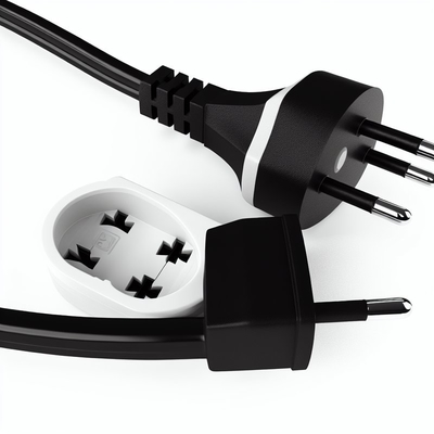 Εγκριθείσα από την VDE EU 2 Pin σε IEC C7 C8 Ηλεκτρικό καλώδιο φορητού υπολογιστή 1,5m
