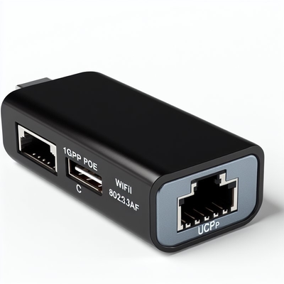 Διαχωριστής POE 48V σε 24V 1Gbps IEEE 802.3af για Κάμερες Ασφαλείας