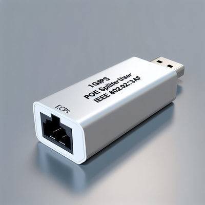 Διαχωριστής POE 48V σε 24V 1Gbps IEEE 802.3af για Κάμερες Ασφαλείας