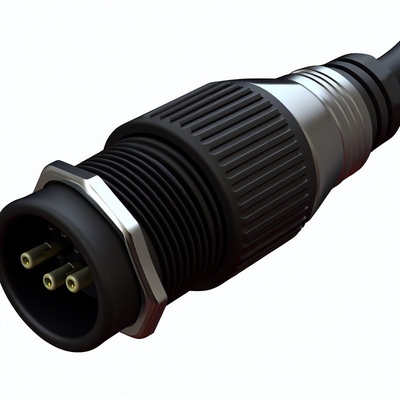 Αδιάβροχος σύνδεσμος M12 IP67 3Pin Αρσενικό σε Θηλυκό Καλώδιο Φωτισμού LED