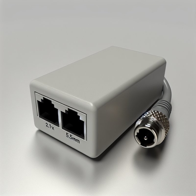 48V έως 24V 12V 5V POE Splitter με Jack συνεχούς ρεύματος τύπου C 2,1 mm 5,5 mm