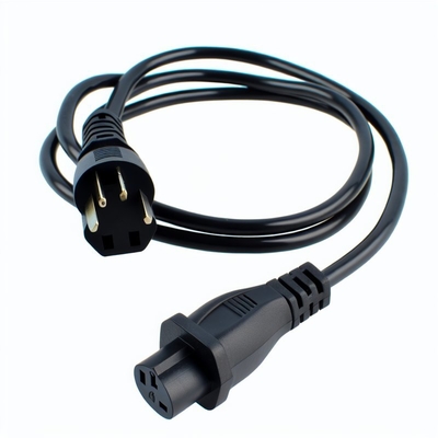 Καλώδιο τροφοδοσίας AC C20 σε C13 10A 250V Μαύρο 1m