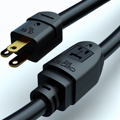 0.8M C7 έως C8 Δυναμικό καλώδιο 18AWG PVC Jacket ROHS πιστοποιημένο