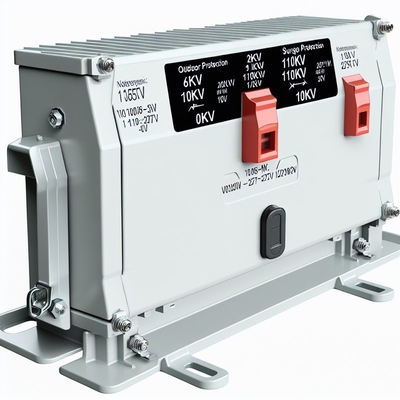 Εξωτερικός Προστατευτής Υπερτάσεων SPD 110V-277V 10KV IP54 Χαλκού