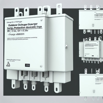 Εξωτερικός Προστατευτής Υπερτάσεων SPD 110V-277V 10KV IP54 Χαλκού