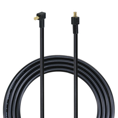 MCX αρσενικό προς MCX αρσενικό ακρογωνιαίο κοακσιακό καλώδιο 50 Ωμ RG316