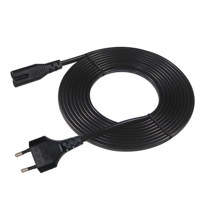1FT NEMA 1-15P to C7 Power Cord 2-Prong AC Cable