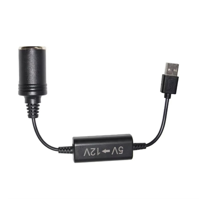 5V USB Step-Up μετατροπέας προσαρμογέα ισχύος με πρίζα αναπτήρα τσιγάρων για οχήματα