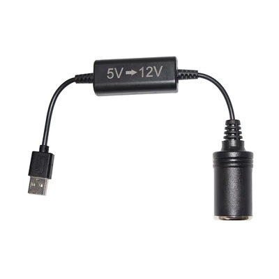 5V USB Step-Up μετατροπέας προσαρμογέα ισχύος με πρίζα αναπτήρα τσιγάρων για οχήματα